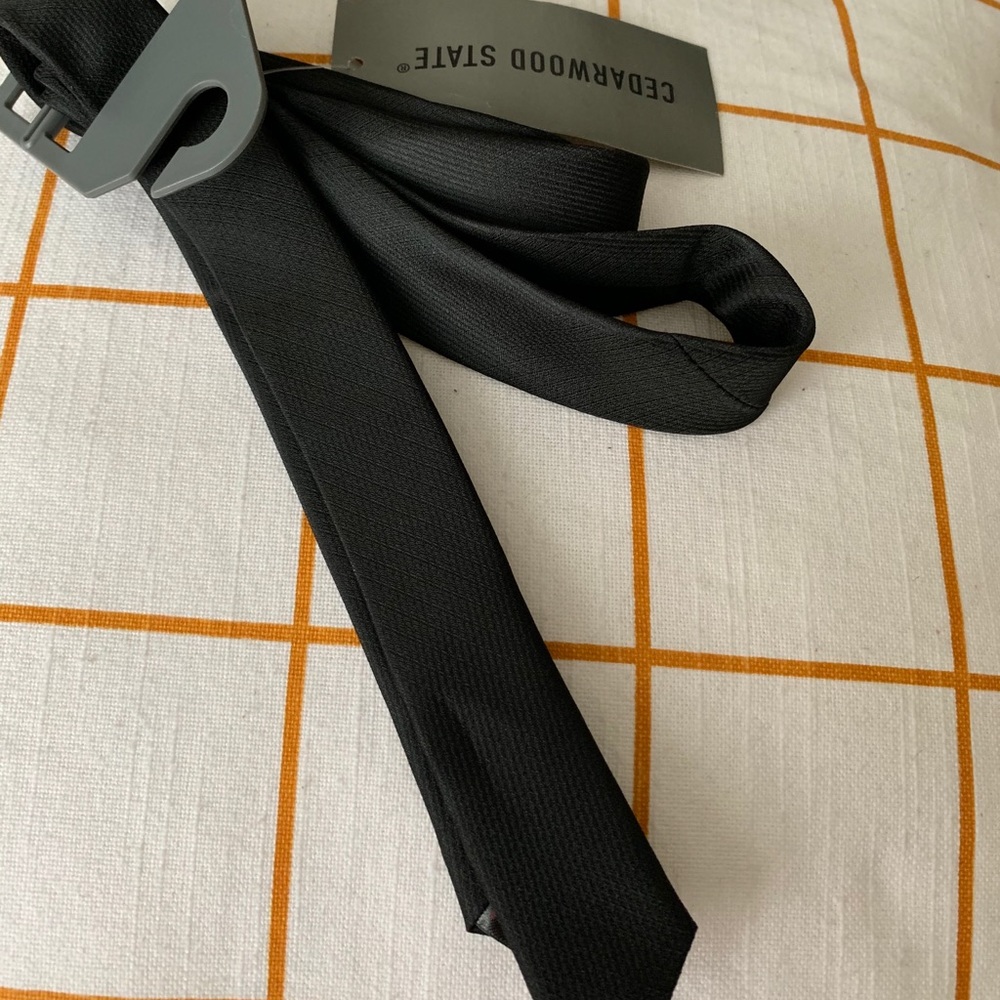Black Skinny Tie - Men - Casual/Formal